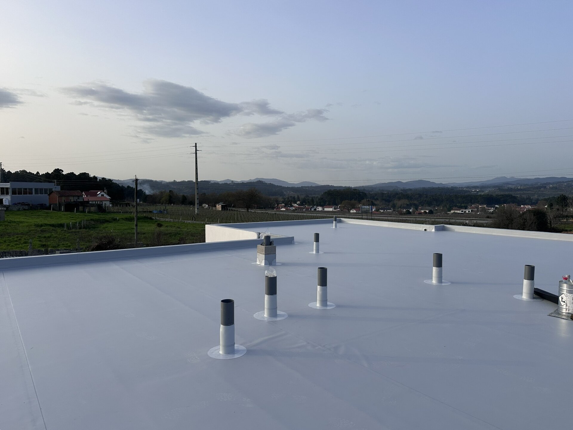 Cobertura Plana — Obras Realizadas, Coberturas Planas